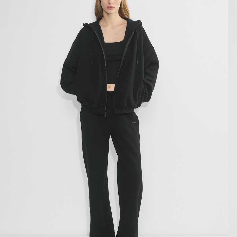 Aritzia mega zip hoodie